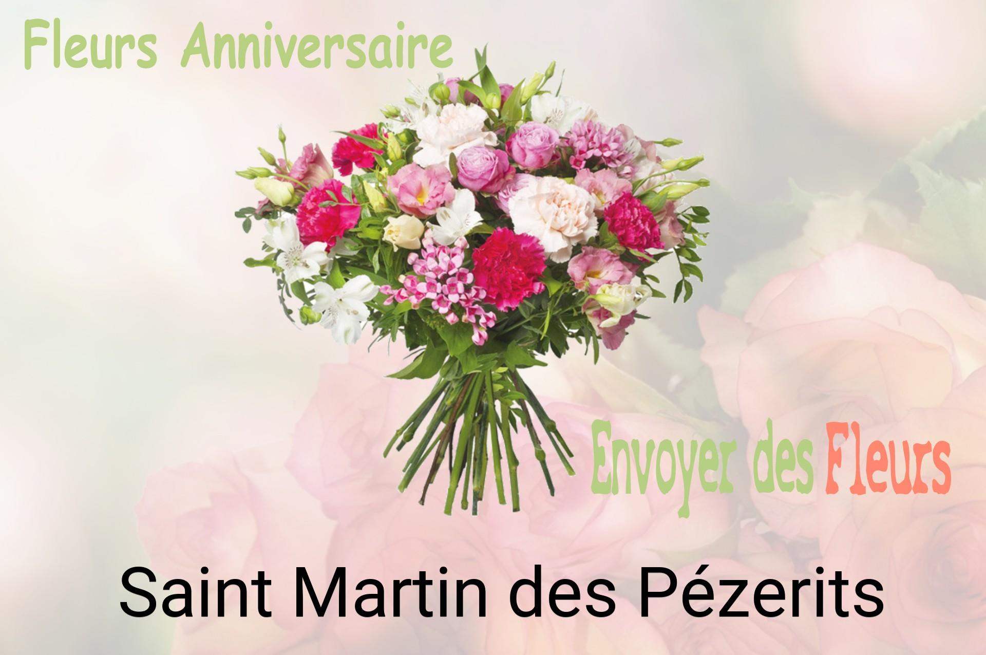 Bouquet de fleurs d’anniversaire livré à Saint-Martin-des-Pézerits