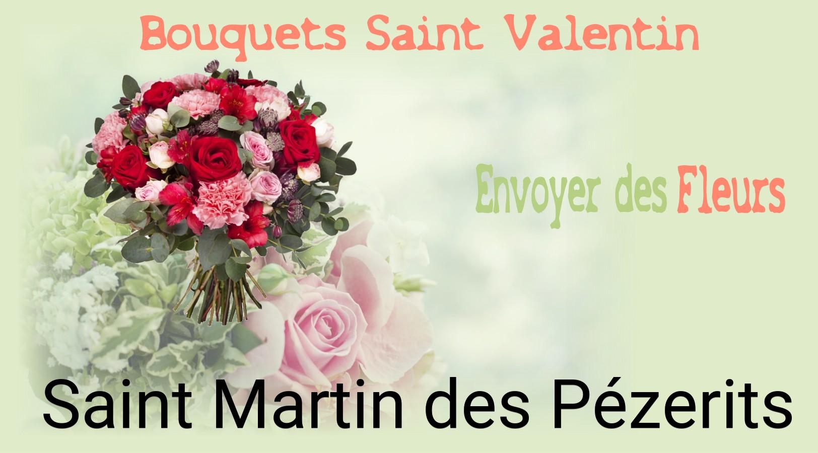 Roses de Saint-Valentin livrées à Saint-Martin-des-Pézerits